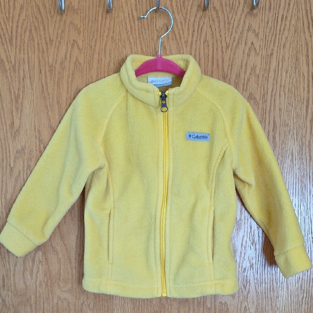 Columbia Yellow Kids' Fleece Jacket